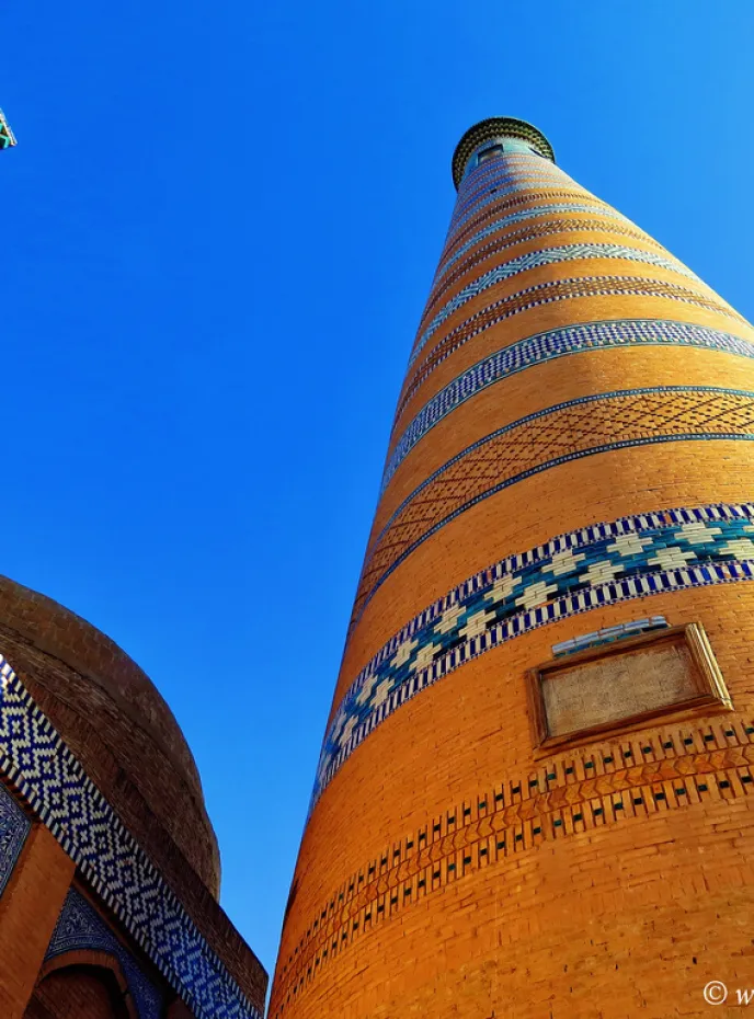 Islam Khodja Minaret, Khiva, Uzbekistan