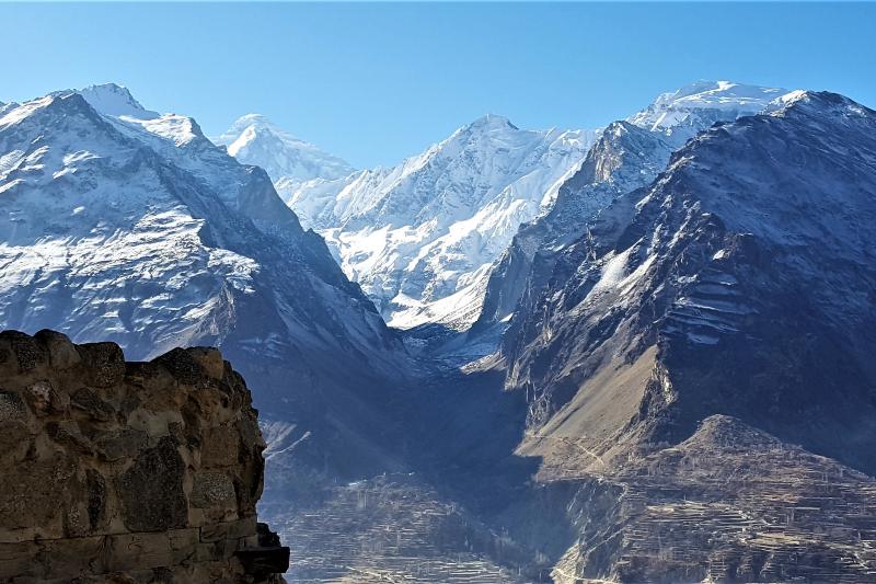 Minapin peak in Gilgit Baltistan Pakistan