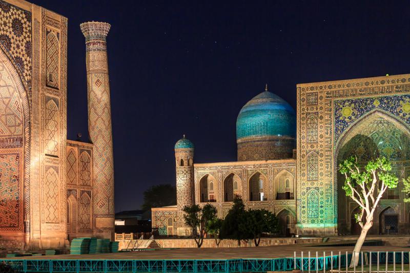 Night in Samarkand (Uzbekistan)