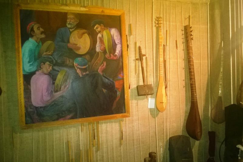 Old musical instrument of Tajikistan